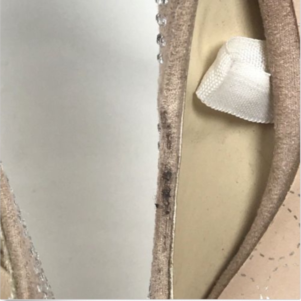 Betseyville Light Pink Sparkle Prom Formal Heels - Picture 4 of 8